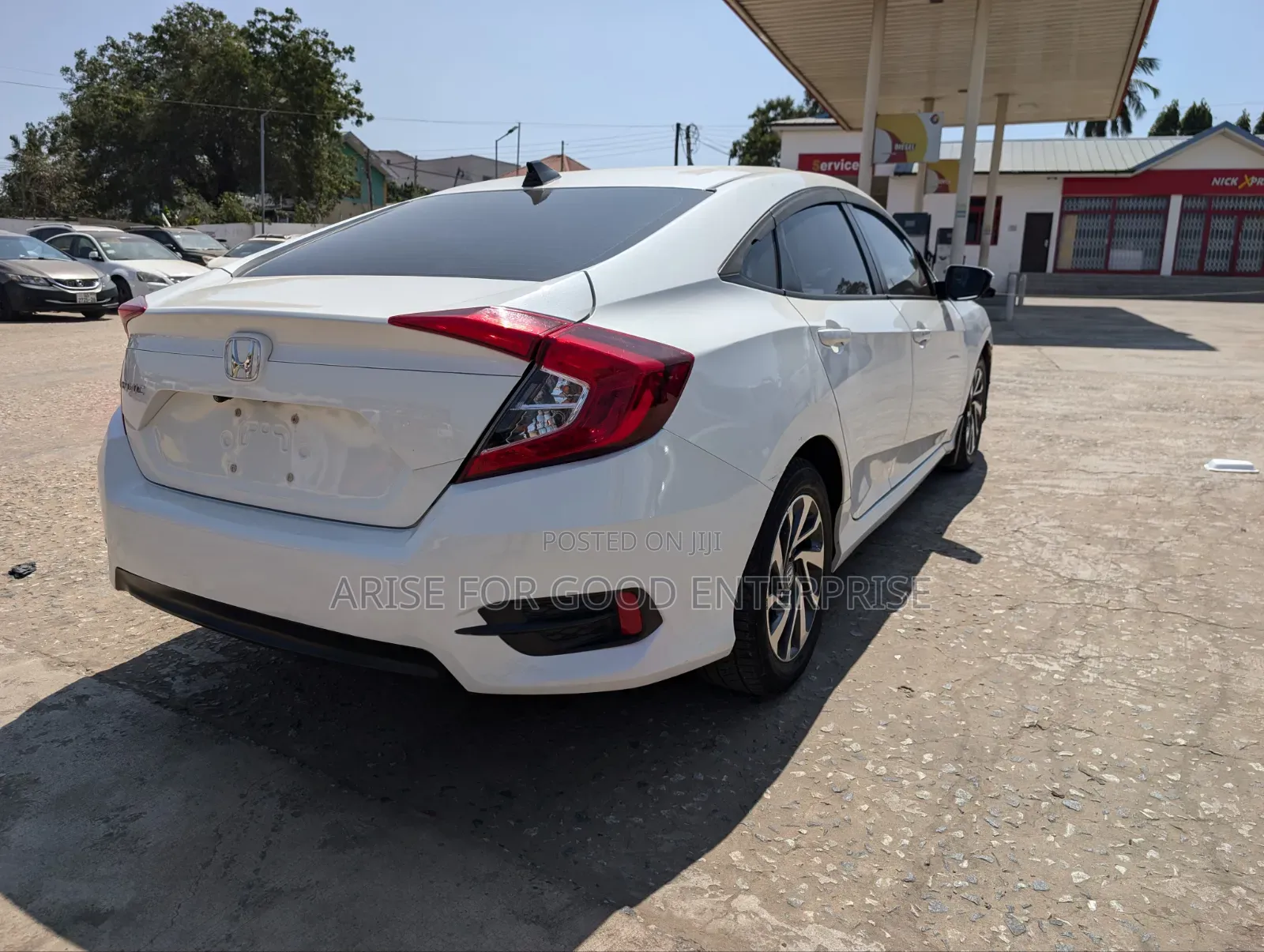 Honda Civic EX 4dr Sedan (1.5L 4cyl) 2016 White