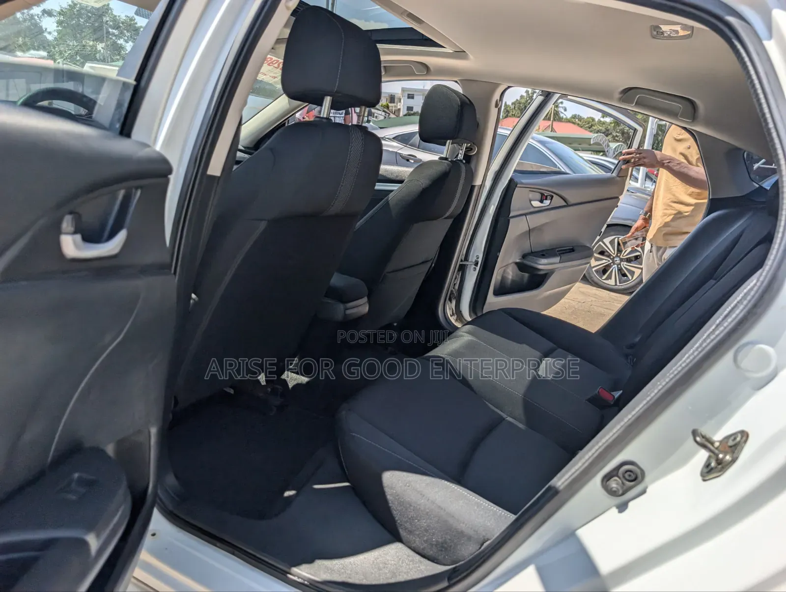 Honda Civic EX 4dr Sedan (1.5L 4cyl) 2016 White