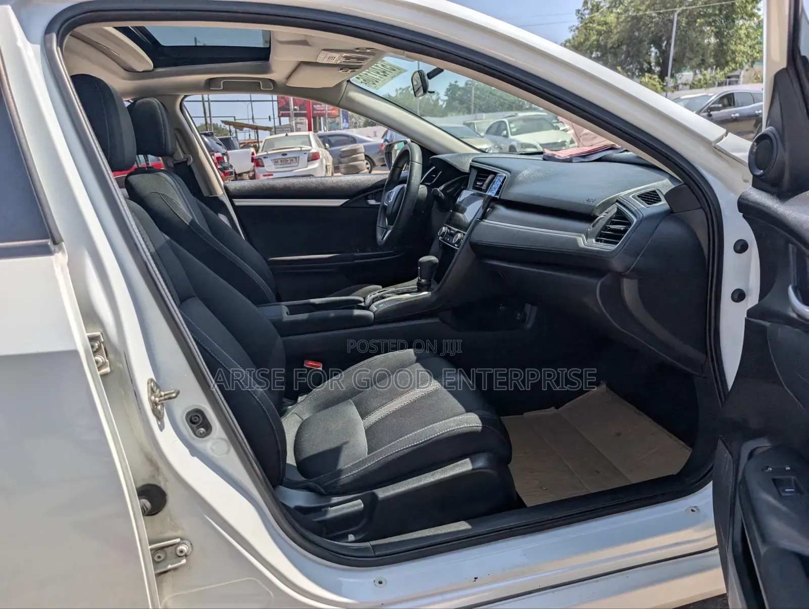 Honda Civic EX 4dr Sedan (1.5L 4cyl) 2016 White