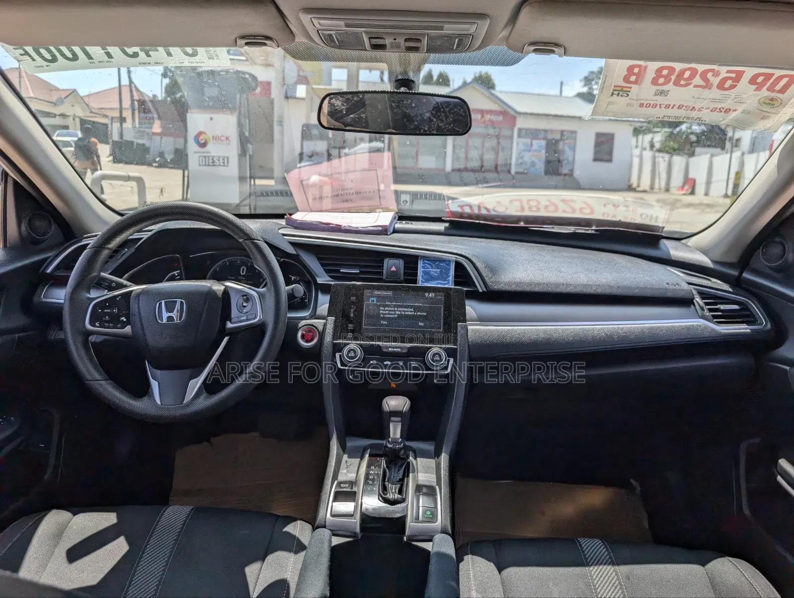 Honda Civic EX 4dr Sedan (1.5L 4cyl) 2016 White