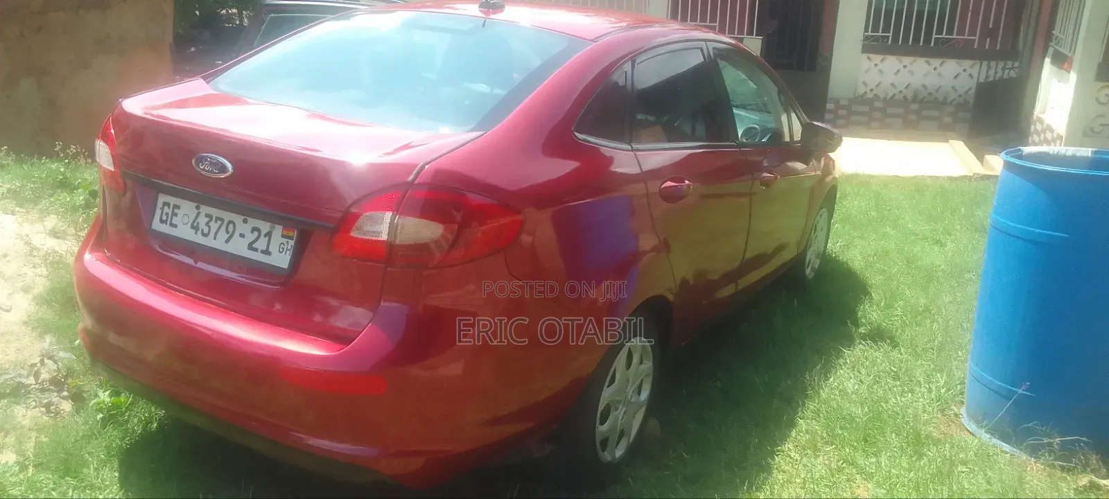 Ford Fiesta 2013 Red