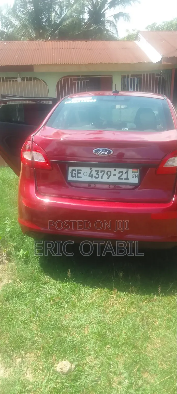 Ford Fiesta 2013 Red