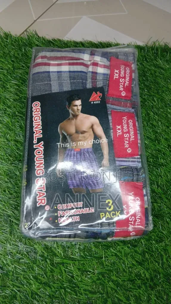 Original Young Star Men’s Boxers