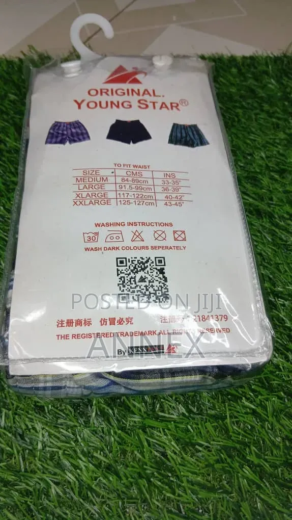 Original Young Star Men’s Boxers