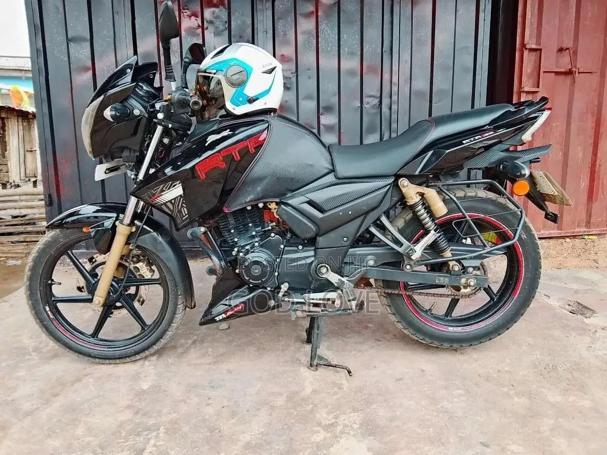 TVS Apache 180 RTR 2023 Black
