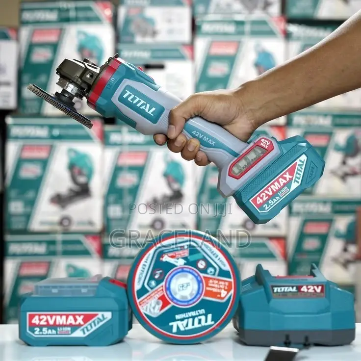 This Is Original Total Cordless Angle Grinder Machine 42V Max