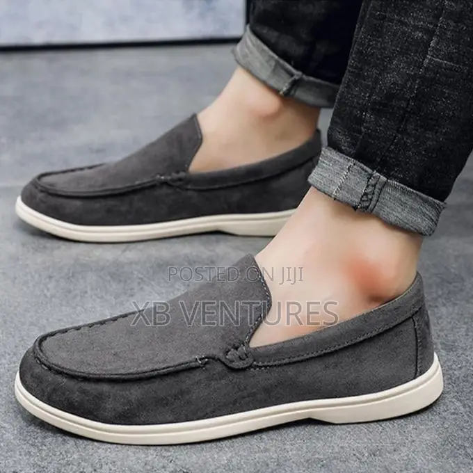 Casual Formal Loafers Grey
