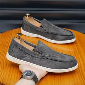 Casual Formal Loafers Grey