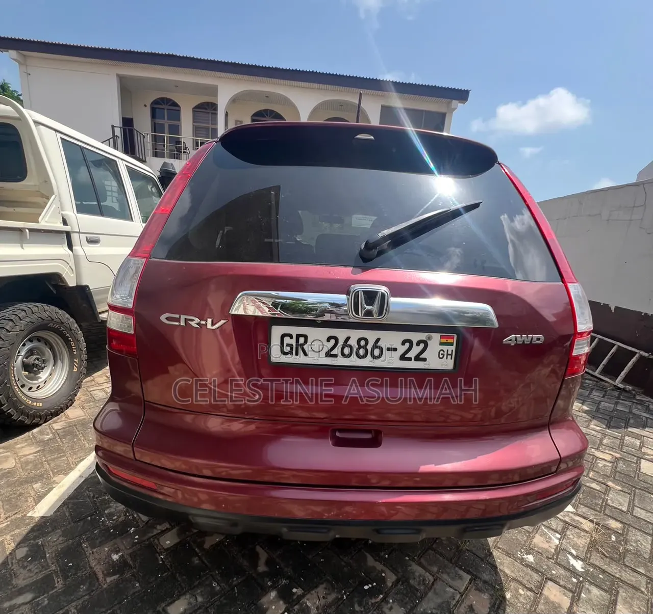 Honda CR-V EX 4dr SUV AWD (2.4L 4cyl 5A) 2011 Red