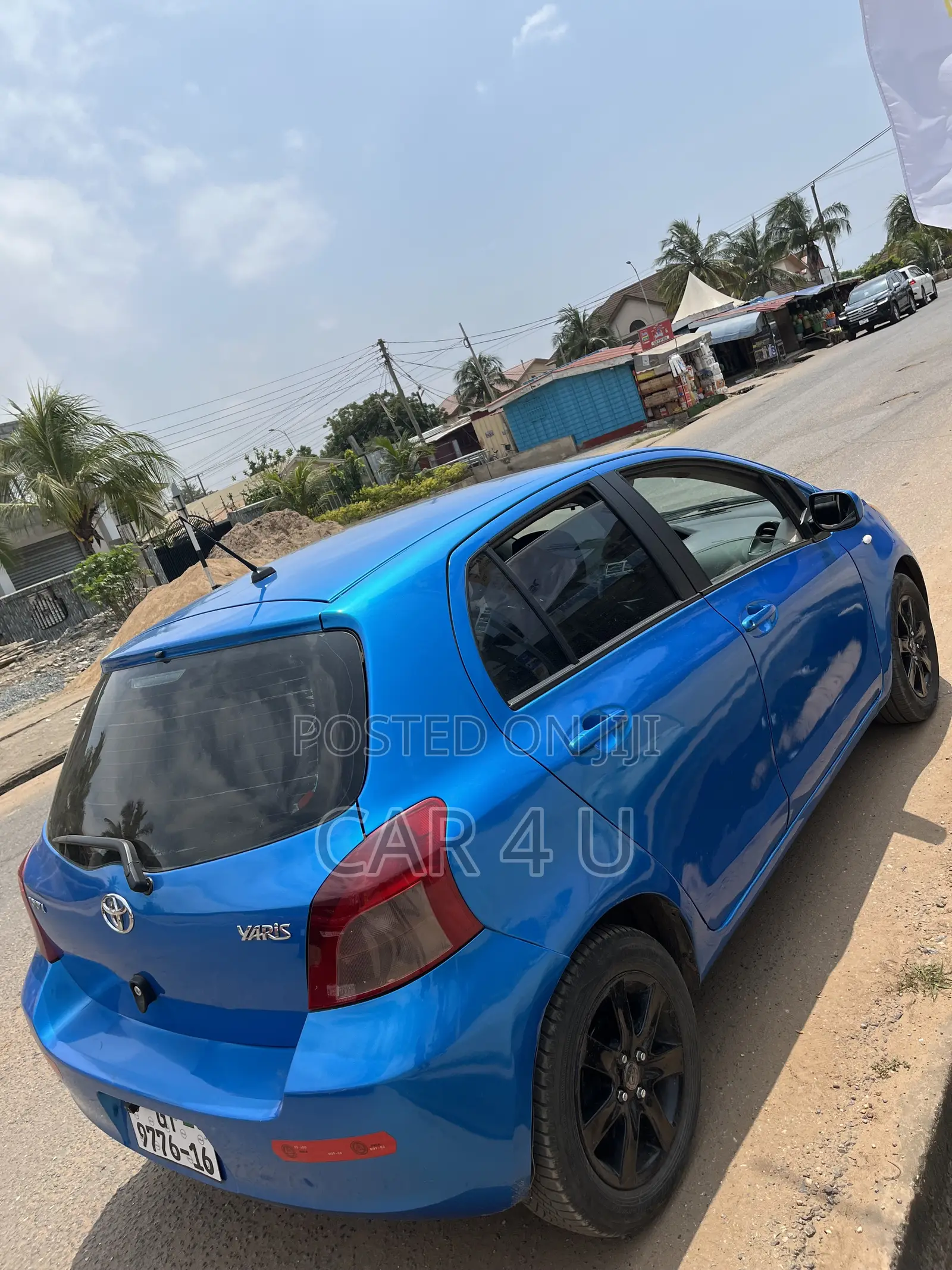 Toyota Yaris 2010 Blue