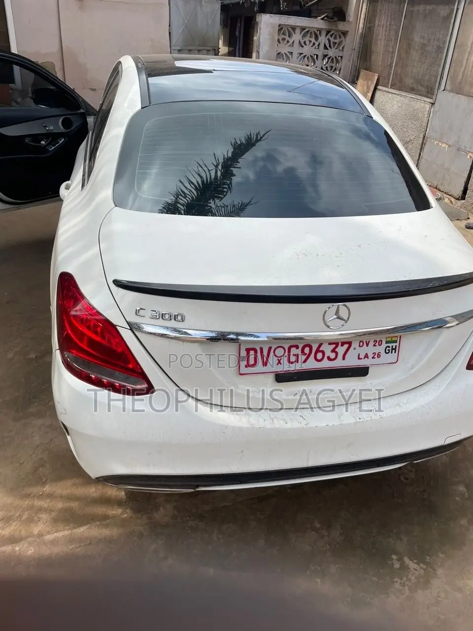 Mercedes-Benz C300 Sport 4Matic Sedan AWD (2.0L 4cyl 7A) 2017 White