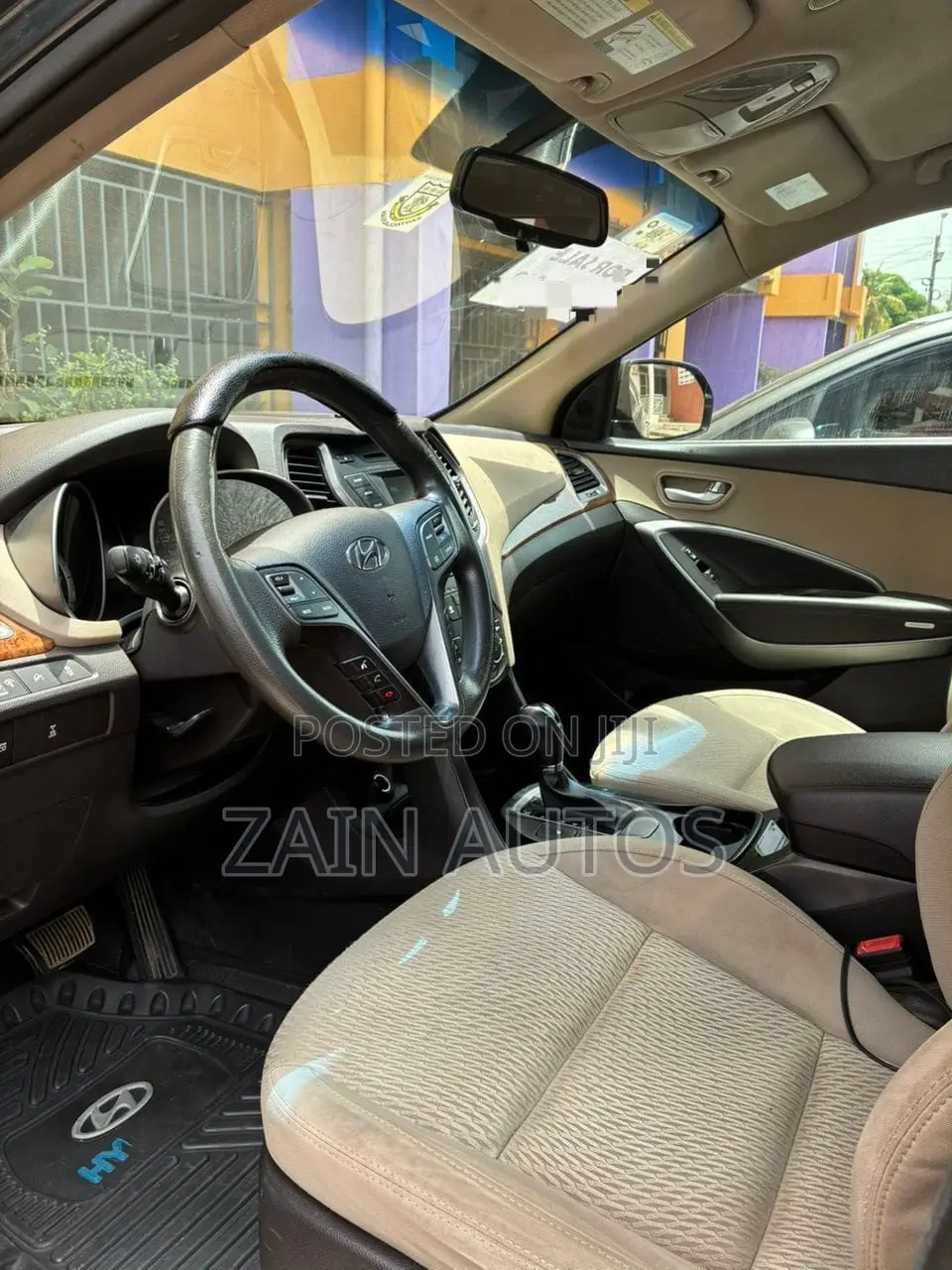 Hyundai Santa Fe SE AWD 2016 Black
