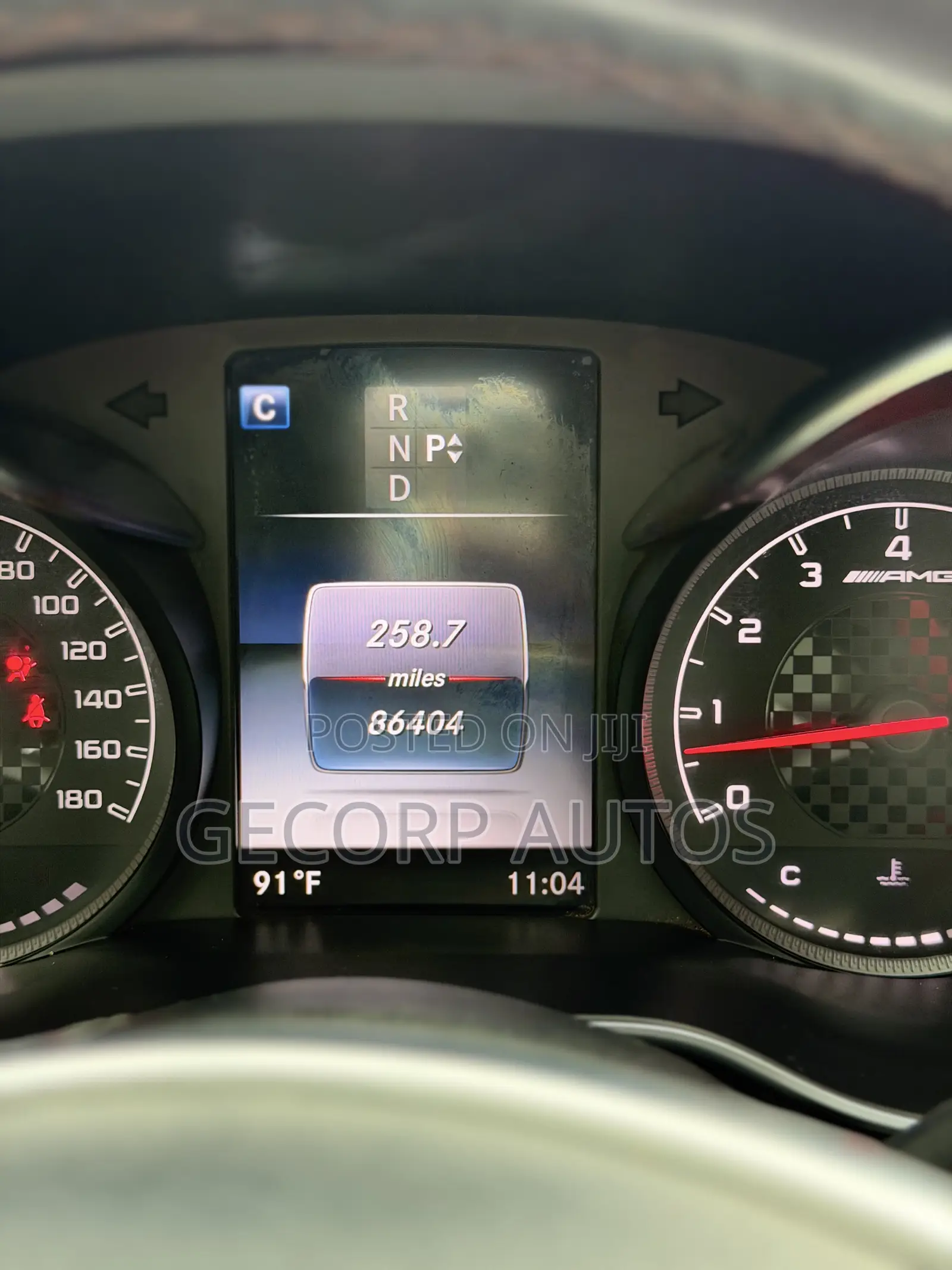 Mercedes-Benz C43 4Matic Sedan AWD (3.0L V6 9AM) 2018 White