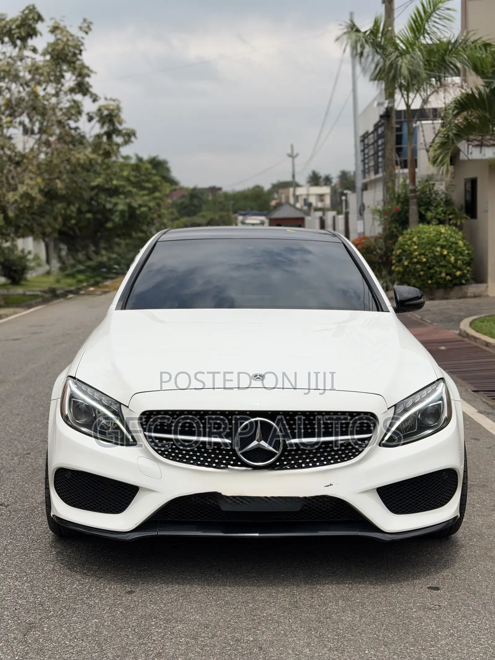 Mercedes-Benz C43 4Matic Sedan AWD (3.0L V6 9AM) 2018 White