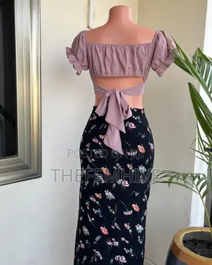 Floral Printed Long Skirt