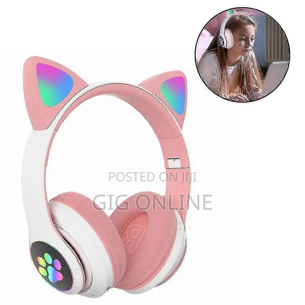 Cat Ear Bluetooth Headset