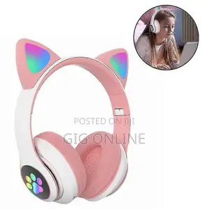 Cat Ear Bluetooth Headset