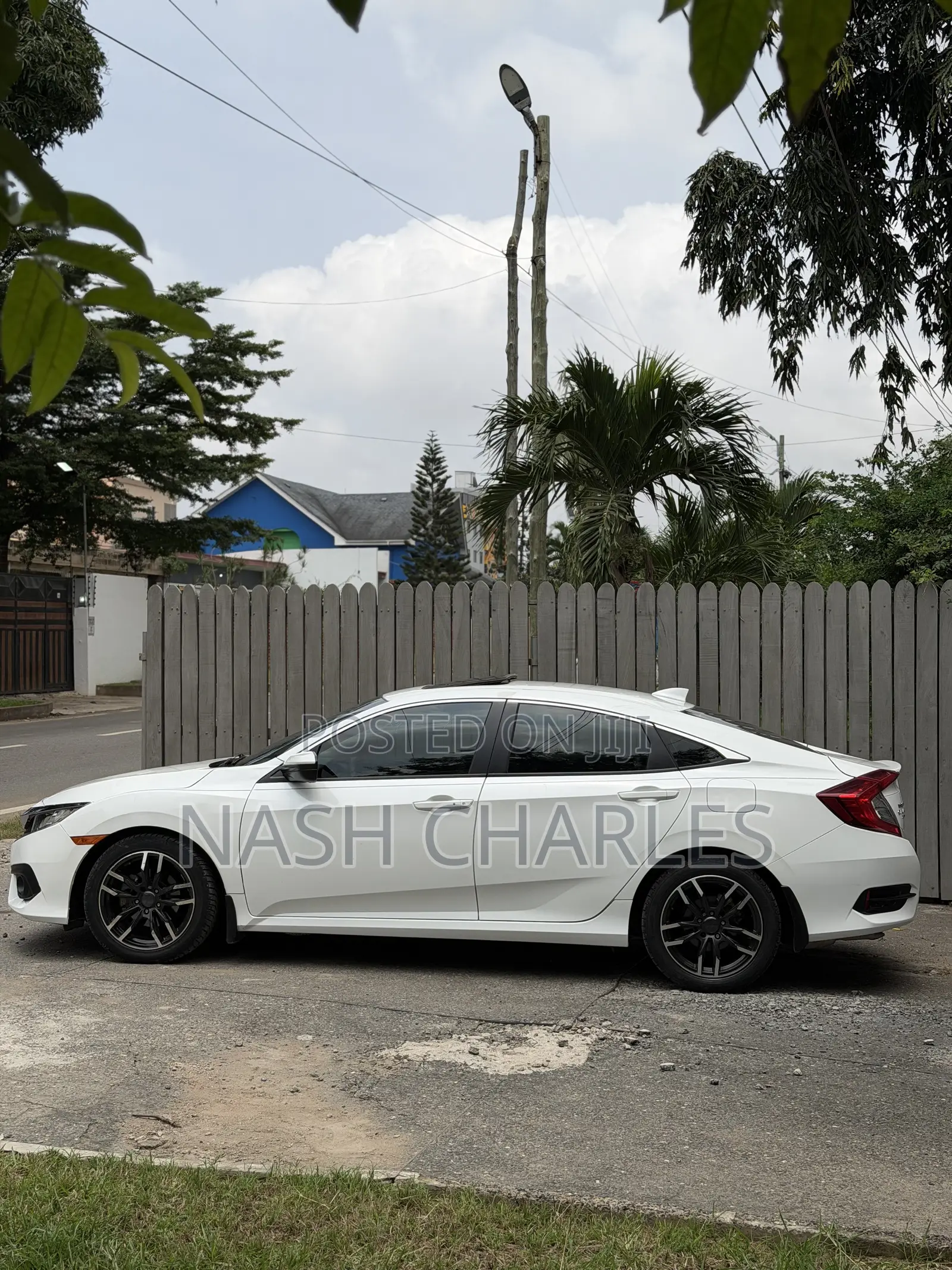 Honda Civic EX 4dr Sedan (2.0L 4cyl) 2017 White