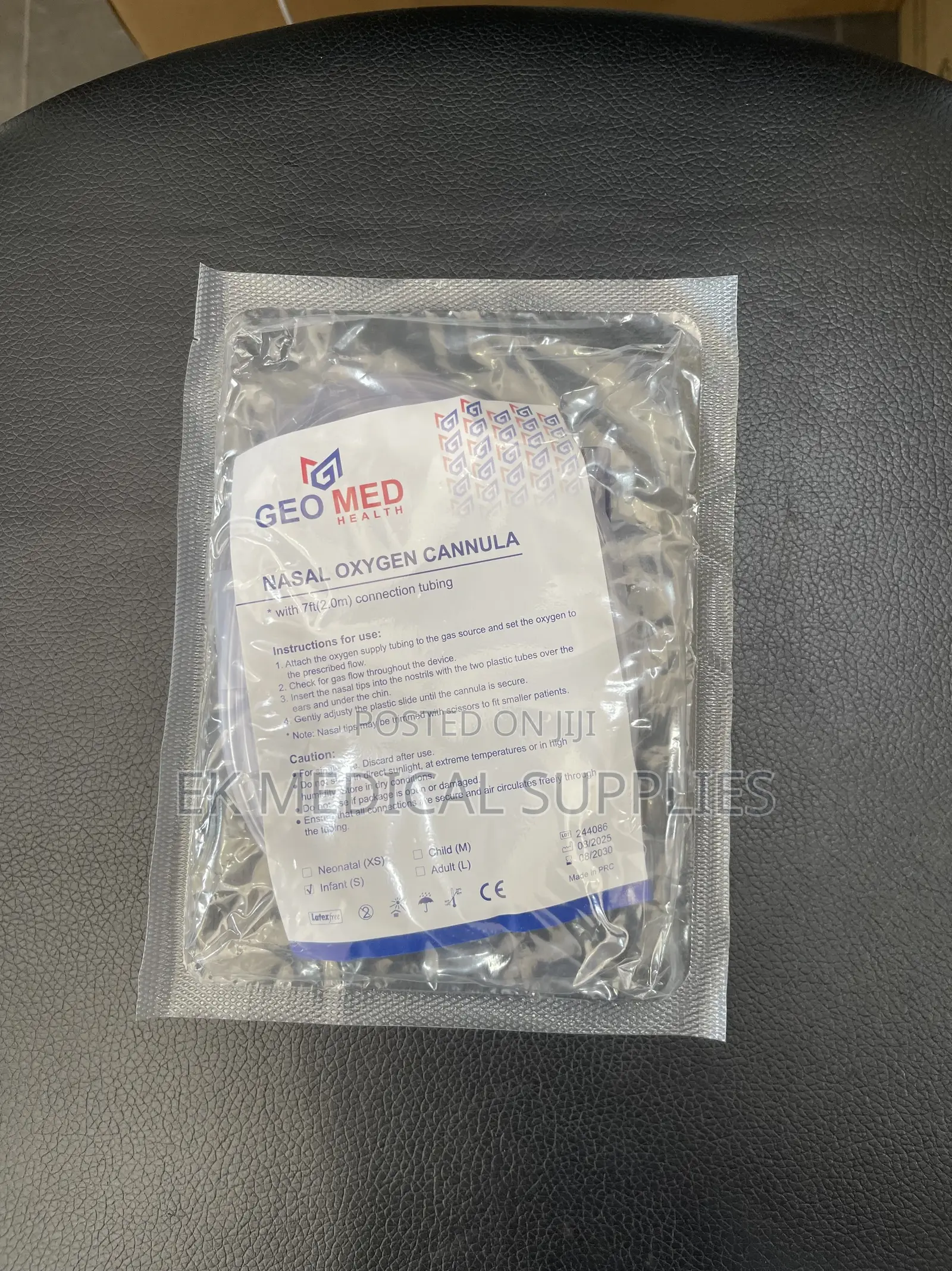 Nasal Prongs or Nasal Cannulas