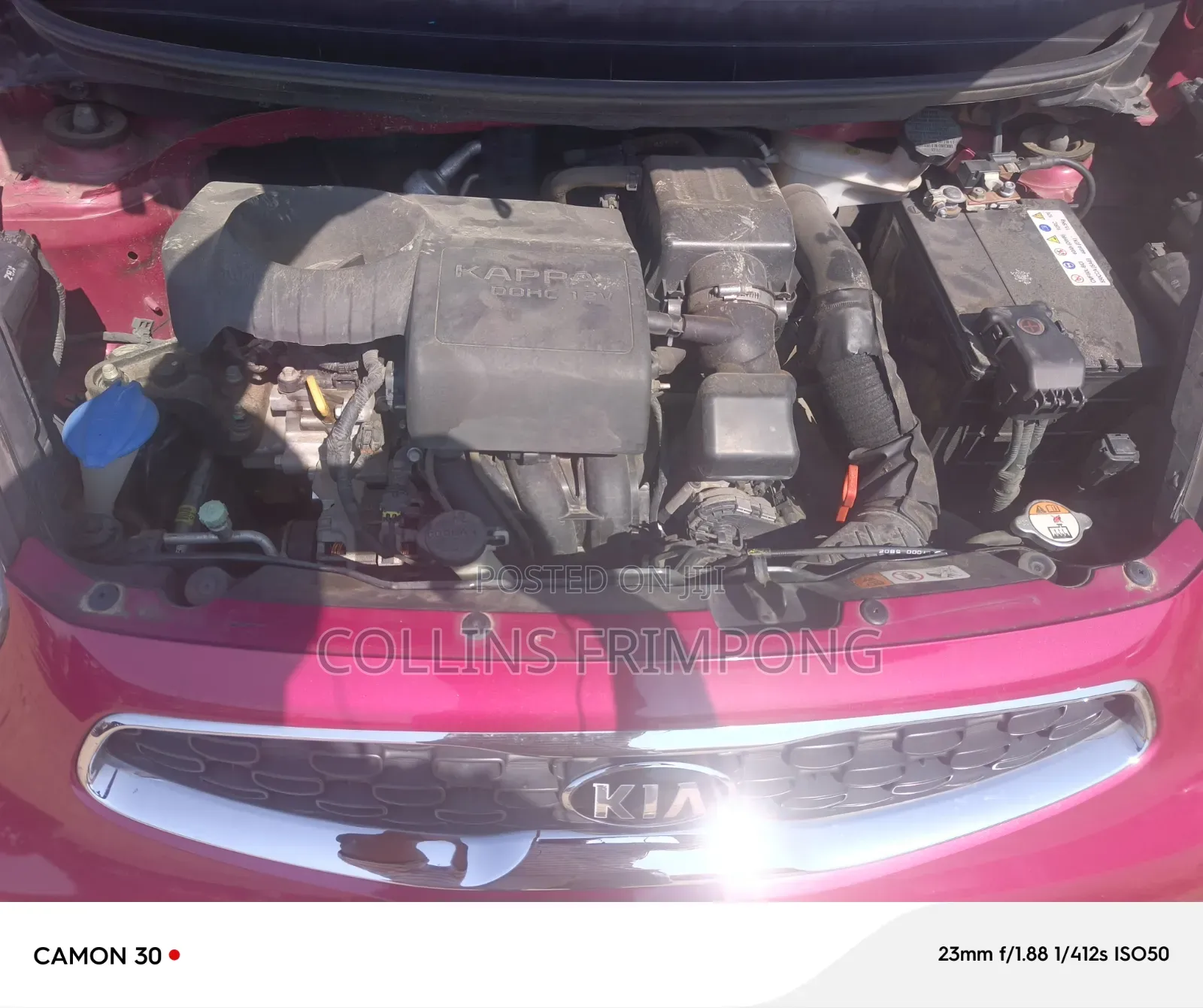 Kia Morning 2016 Pink
