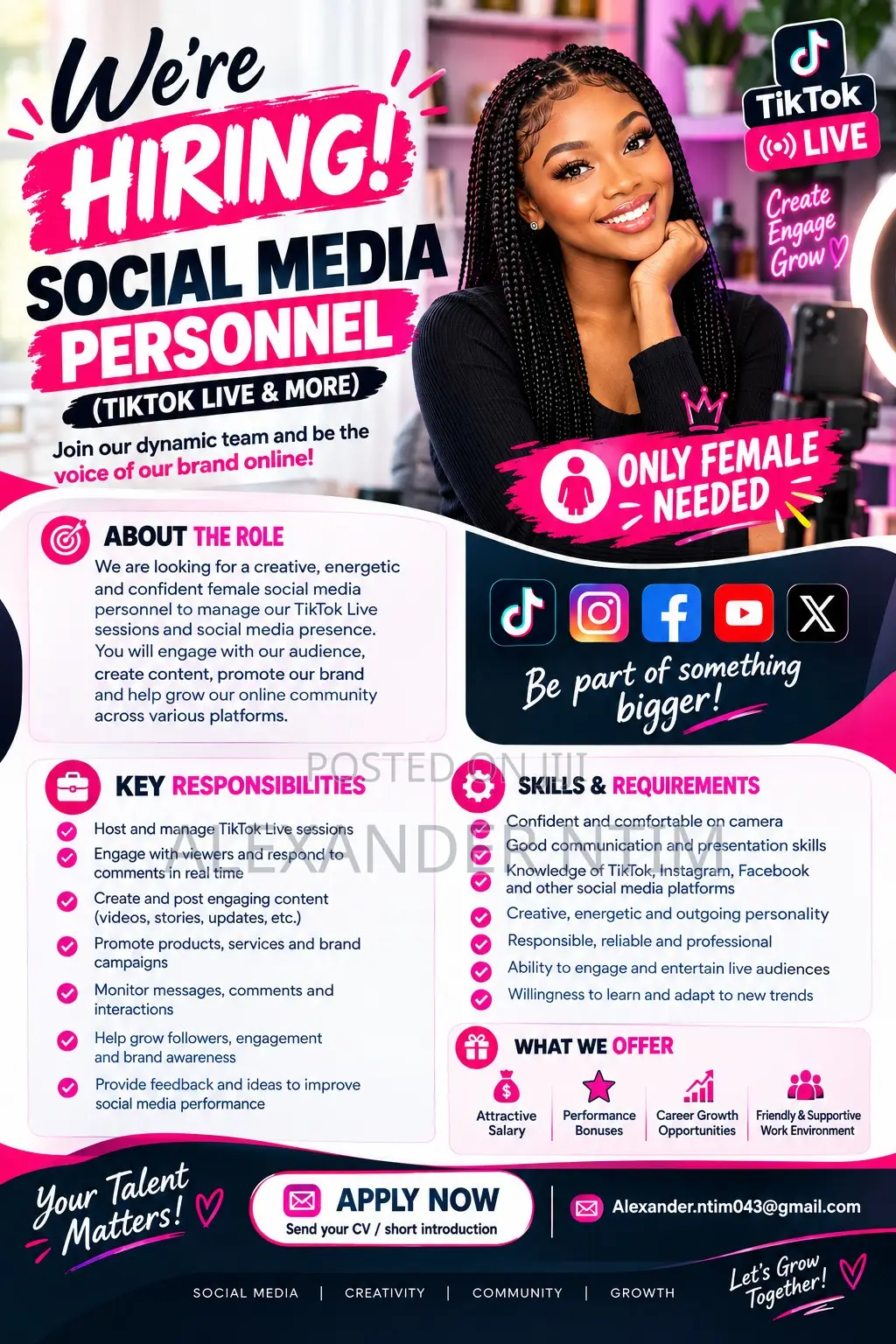 Social Media Recruiter