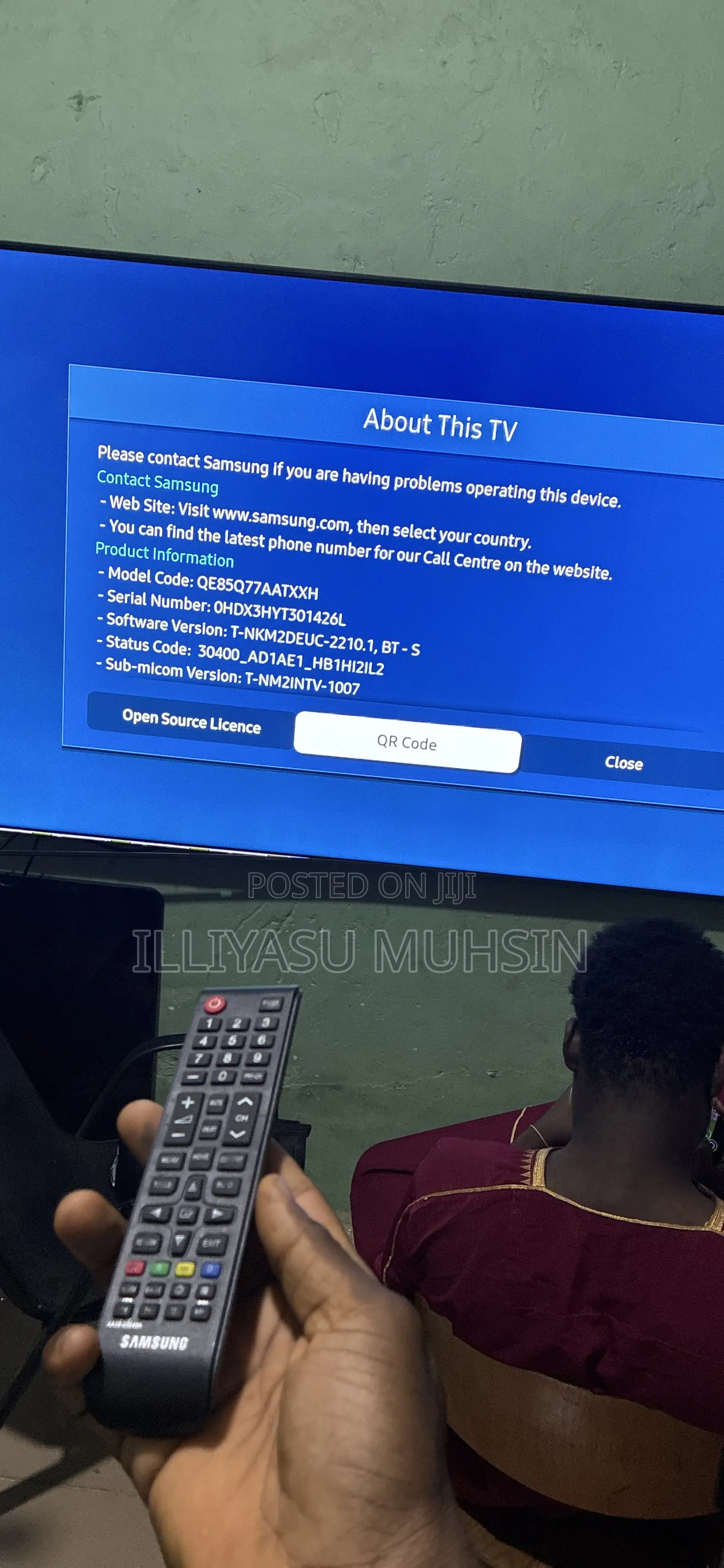 Samsung Smart TV 85 Inches Full Smart