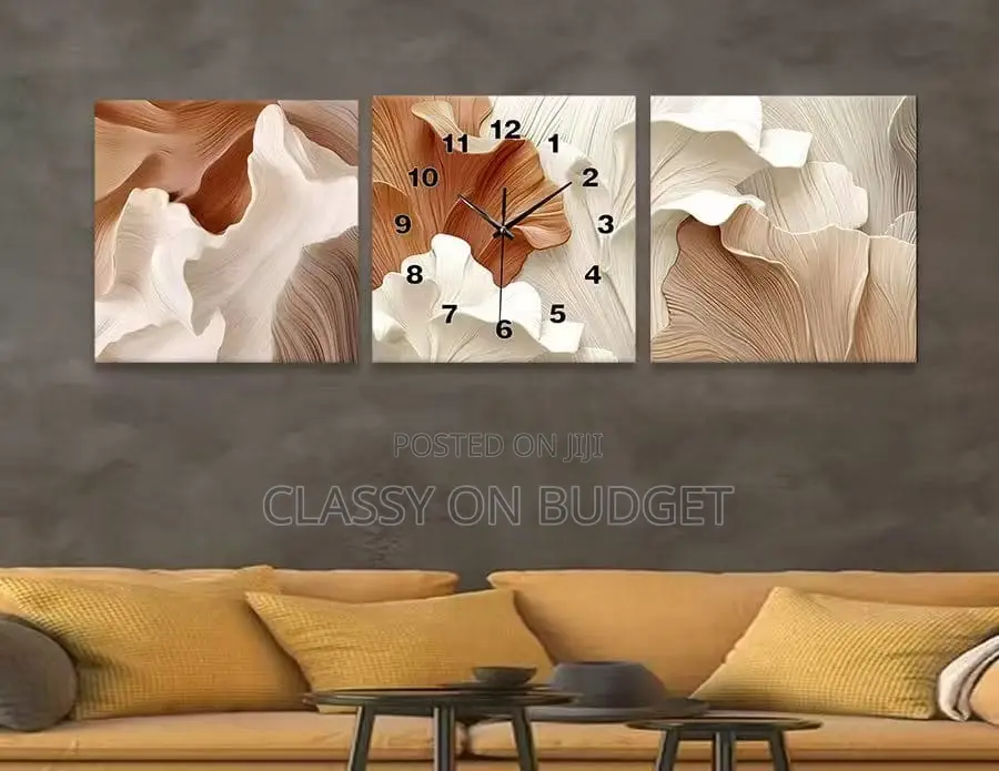 3D Wall Clock/ Decor Arts