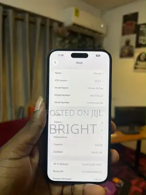 Apple iPhone 16 Plus 128 GB Black