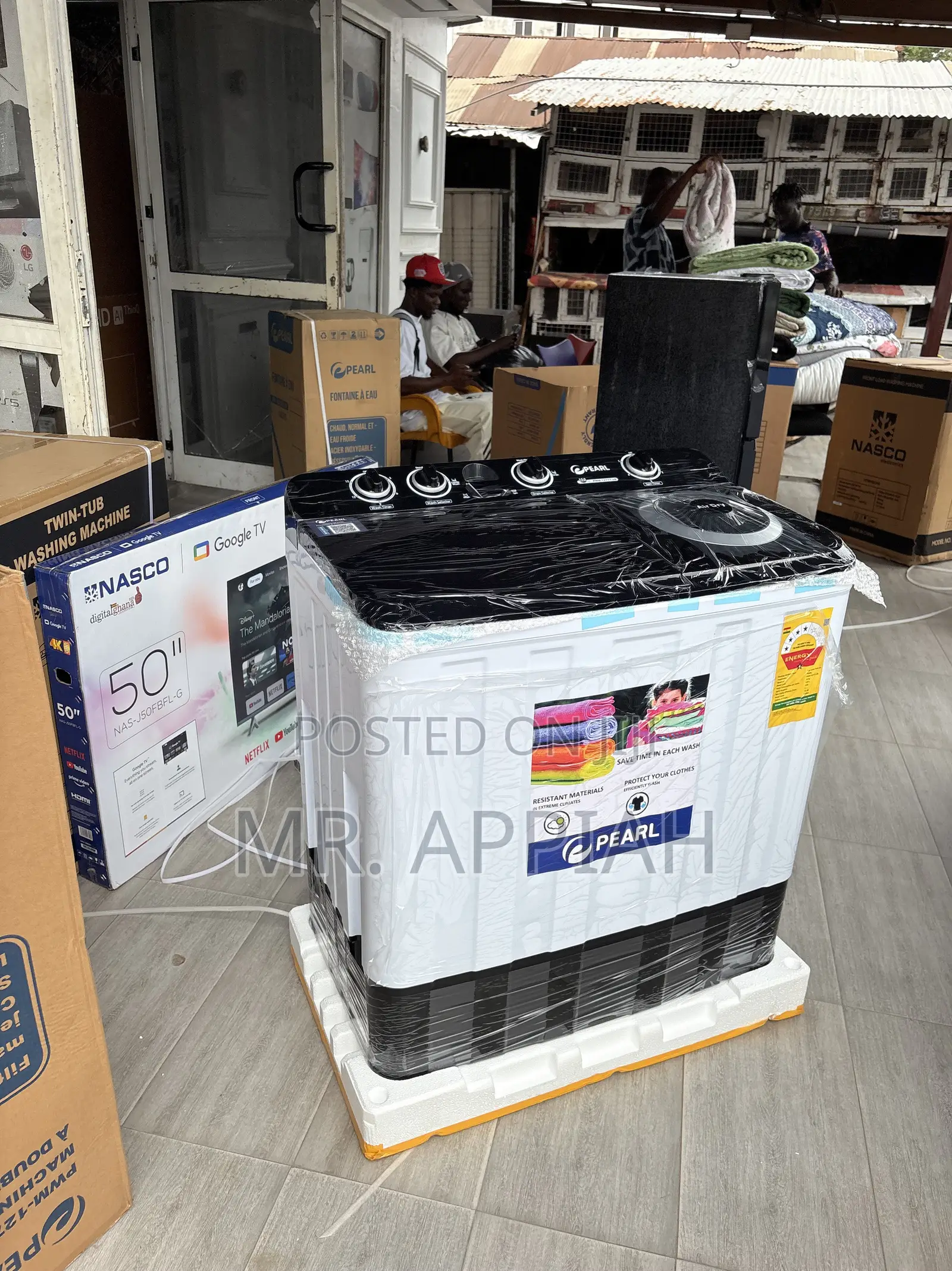 Get Premium Pearl 11kg Top Load Washing Machine(Spin Dry)