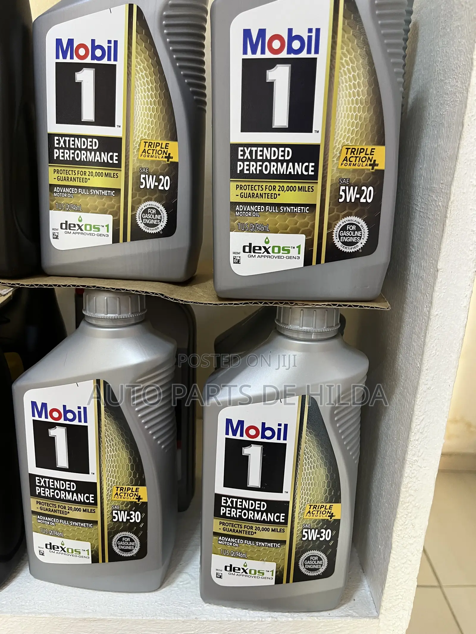 Original Mobil 1 Engine Oil 1ltr (5w-30,5w-20,0w-20) From USA