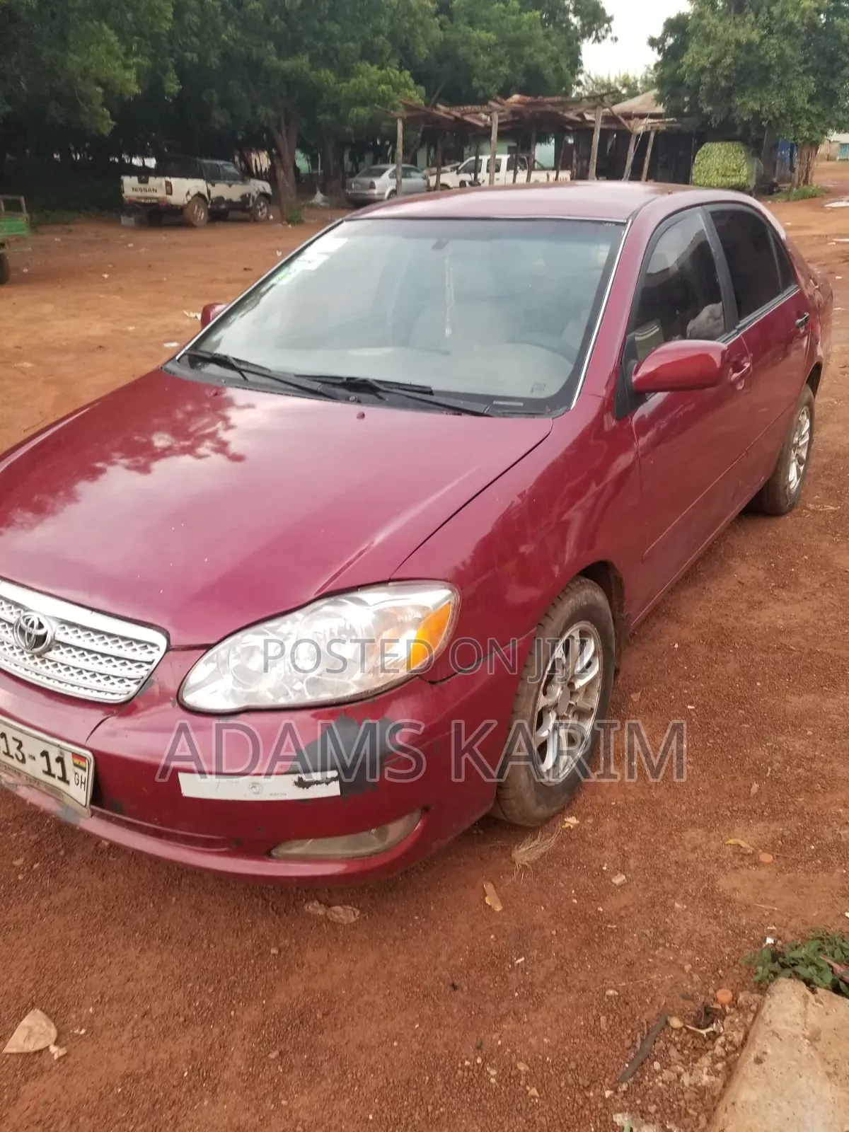 Toyota Corolla 2009 Red