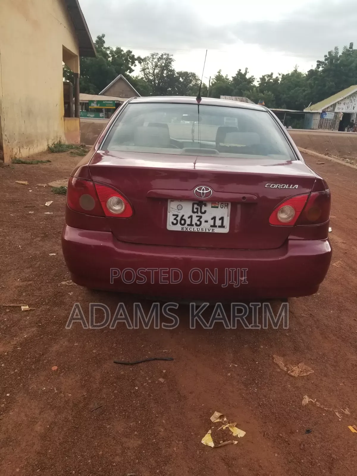 Toyota Corolla 2009 Red