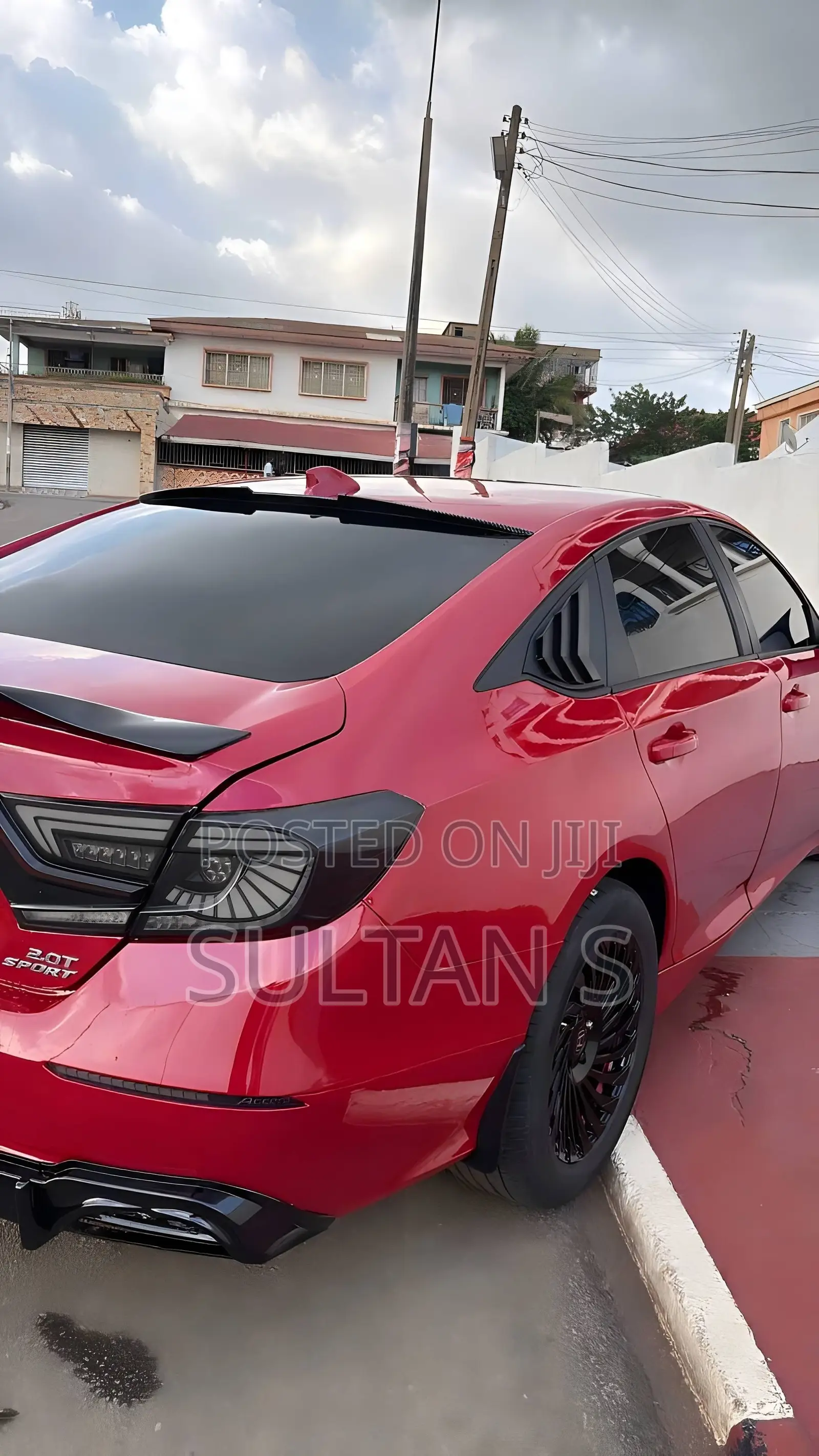 Honda Accord Sport 2.0T 2018 Red