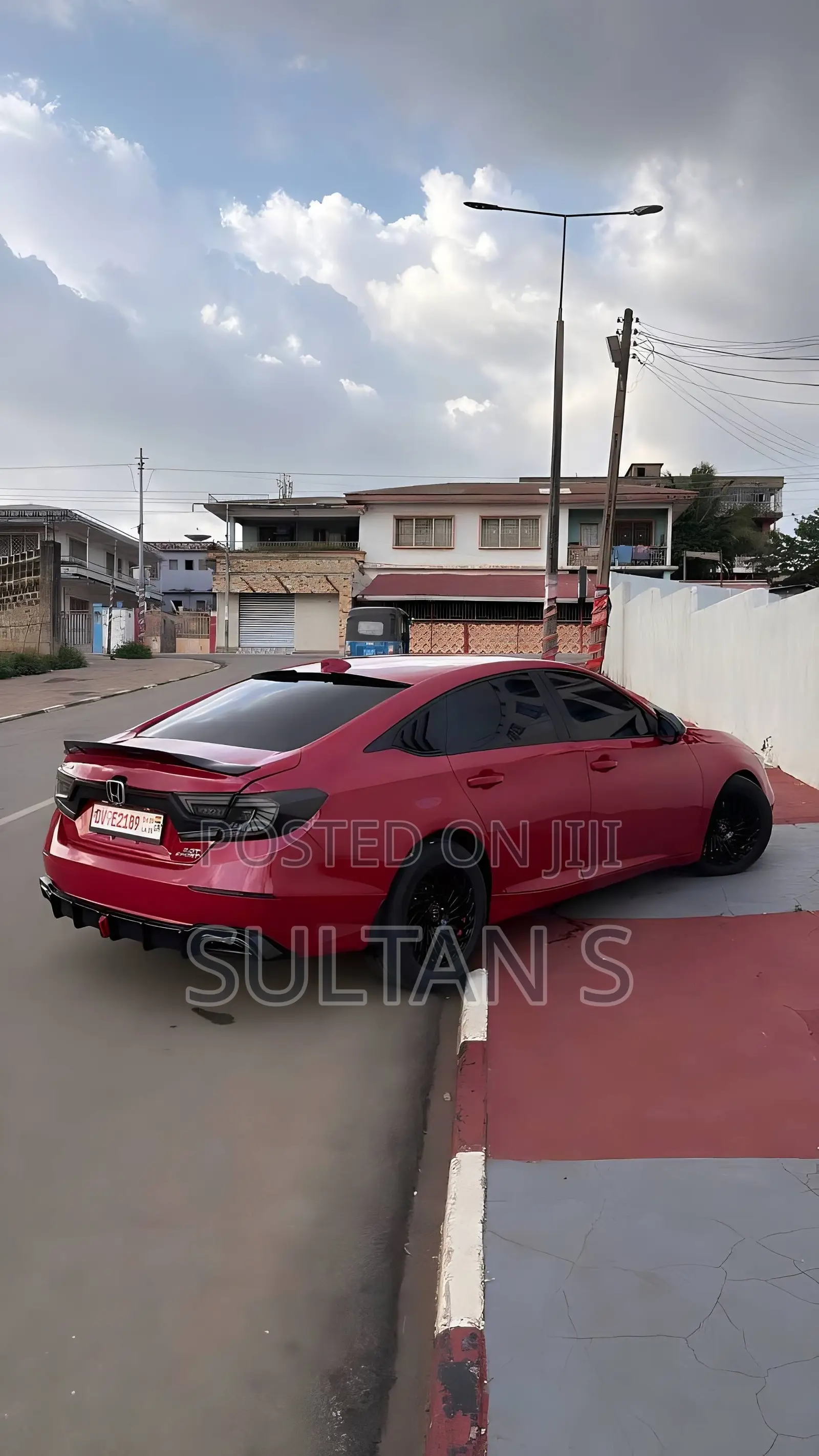 Honda Accord Sport 2.0T 2018 Red