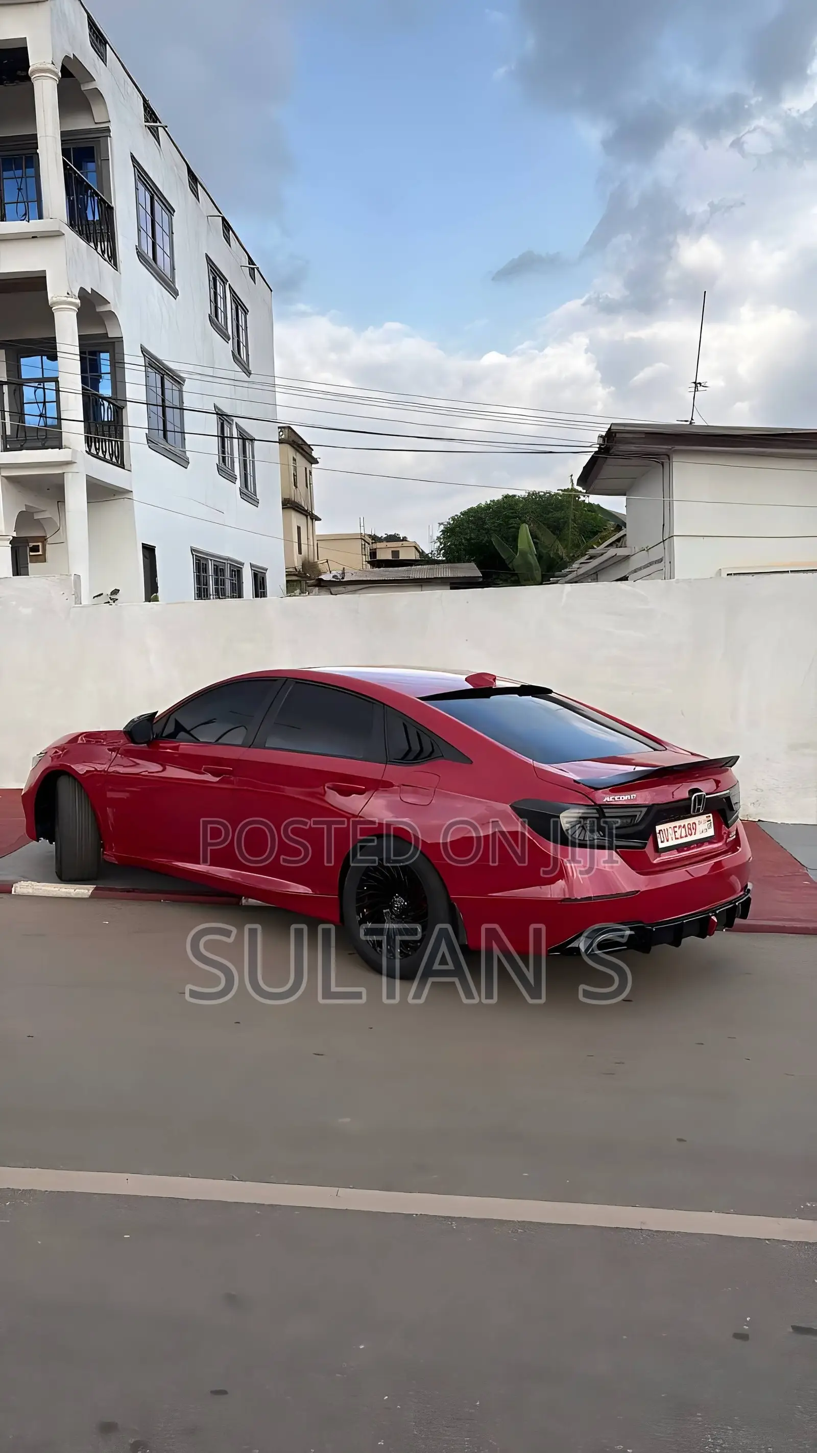 Honda Accord Sport 2.0T 2018 Red