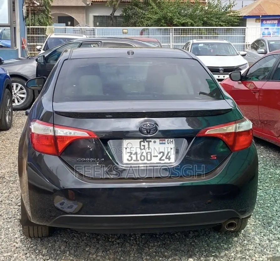 Toyota Corolla S 4dr Sedan (1.8L 4cyl CVT) 2014 Black