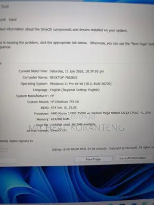 Laptop HP EliteBook 745 G6 8GB AMD Ryzen 5 SSD 256GB