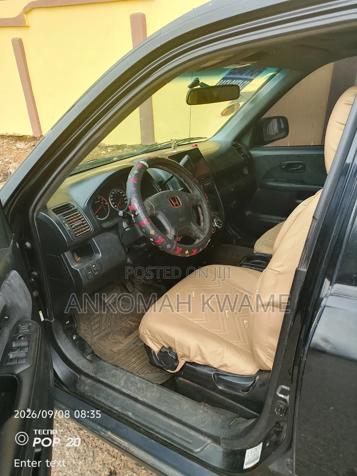 Honda CR-V EX 4WD Automatic 2004 Black