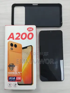 New Itel A200+ 128 GB Silver