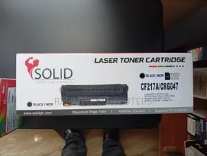 Solid 17a Black Toner Cartridge