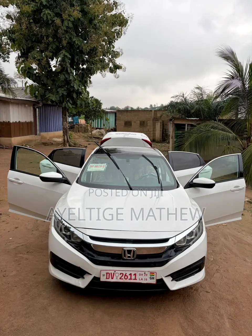Honda Civic LX 4dr Sedan (2.0L 4cyl) 2016 White