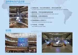 LED Outdoor Waterproof P4 and P5 Modules、Transparent LED Display