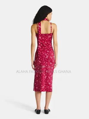No Boundaries Cami and Midi Skirt With Scarf Set, 3-Piece, Women's