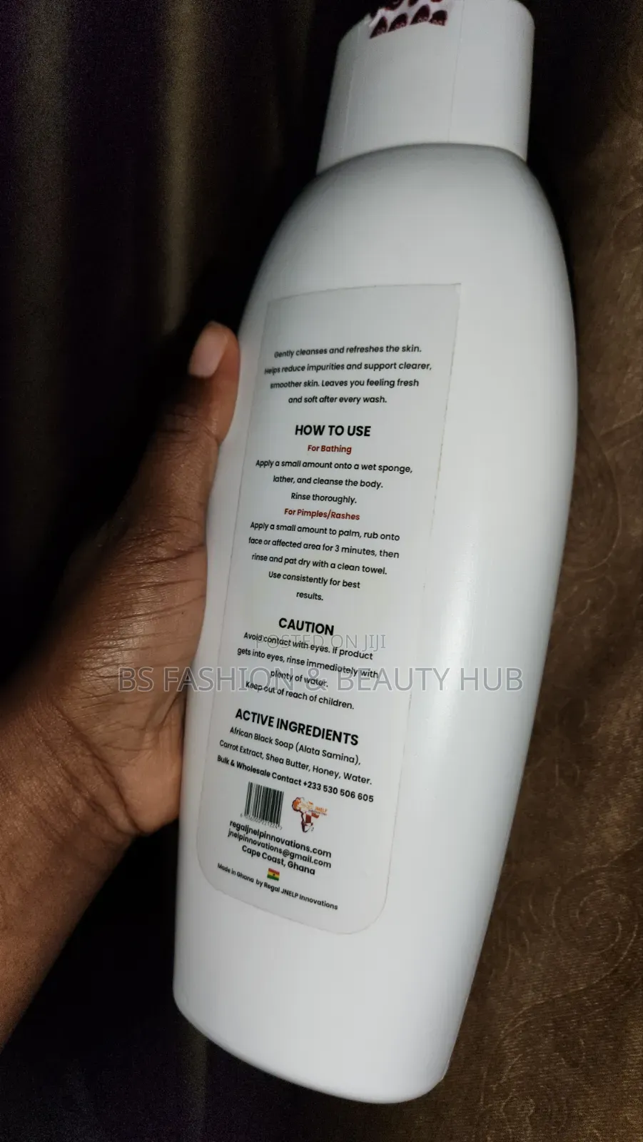 Black Soap and Gel