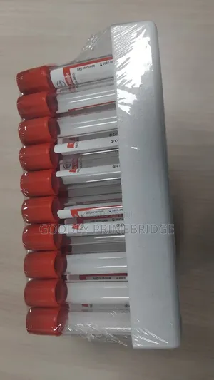 Plain Tube 5ml-100pcs Red Top