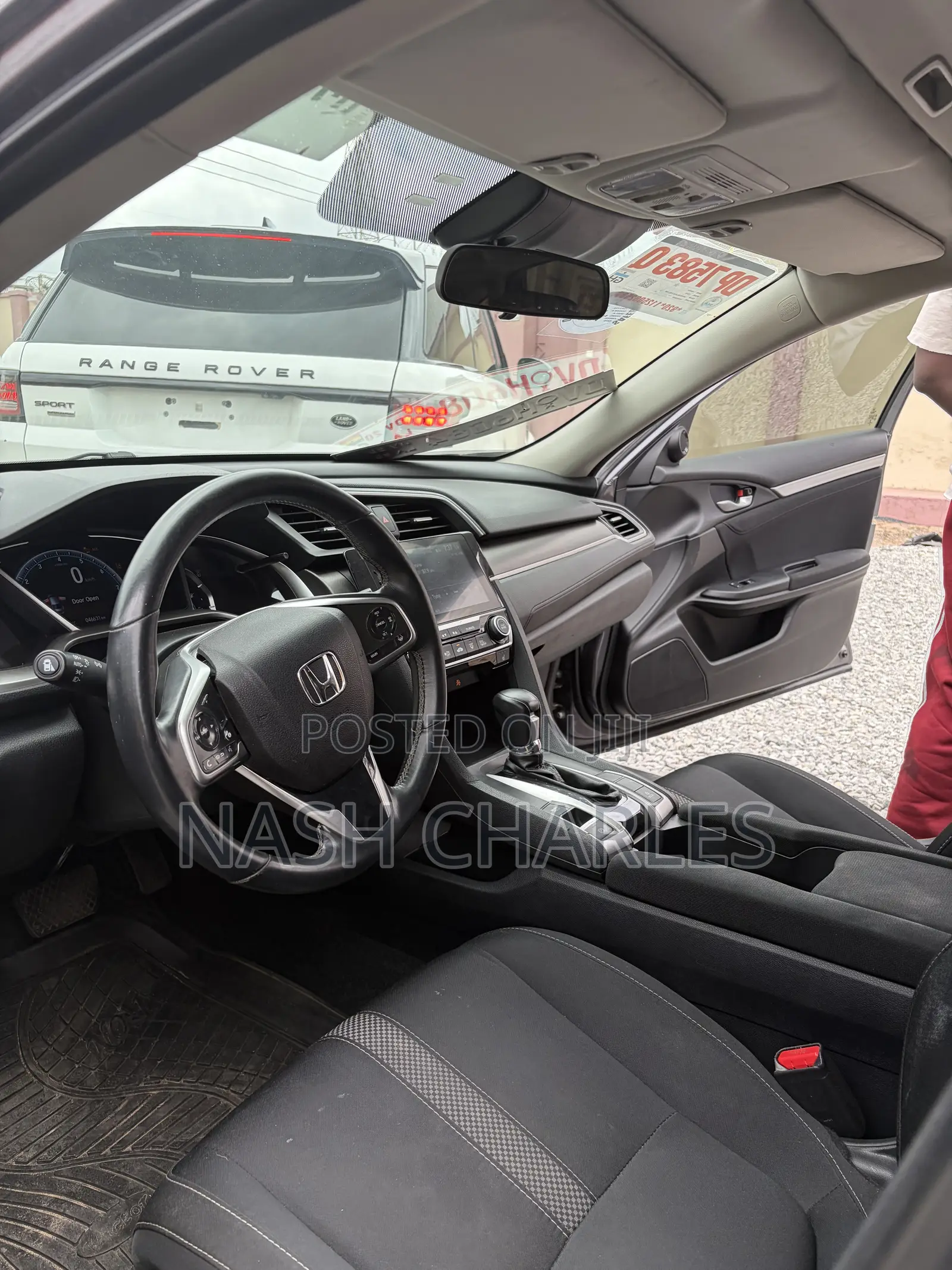Honda Civic EX Sedan 2019 Gray