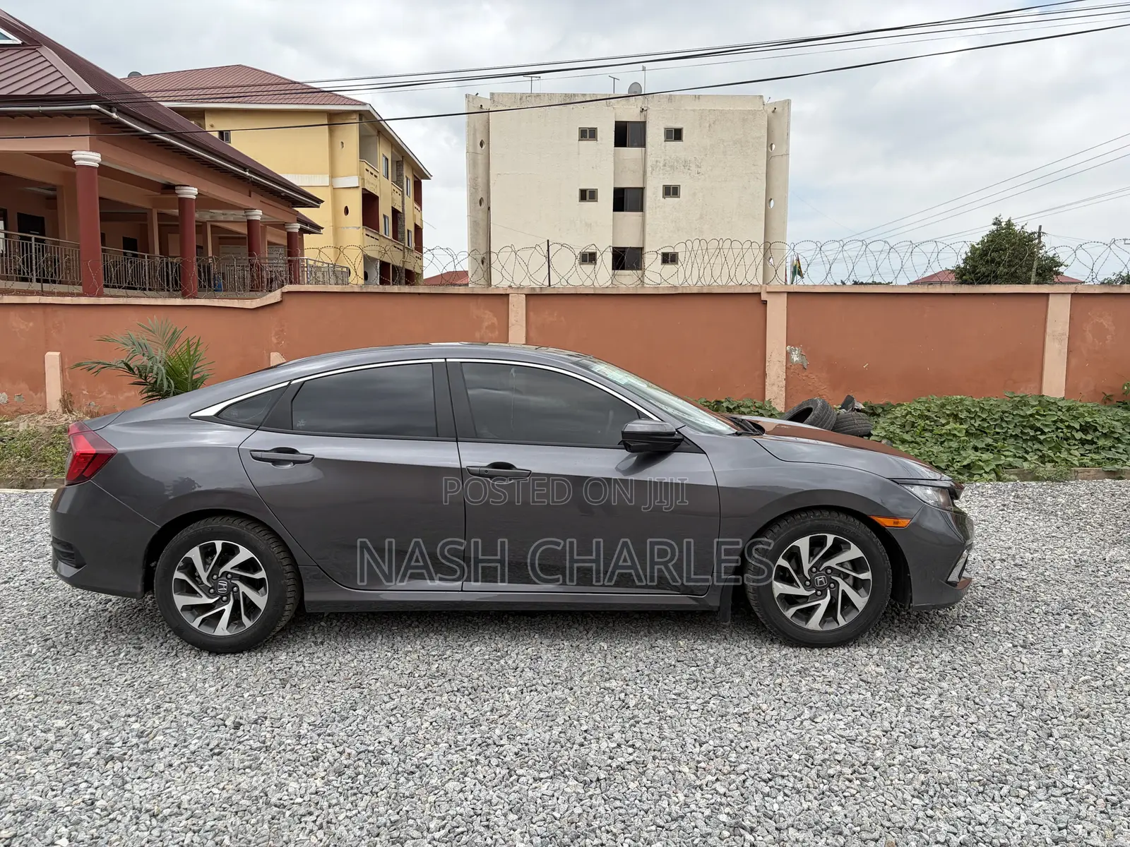 Honda Civic EX Sedan 2019 Gray
