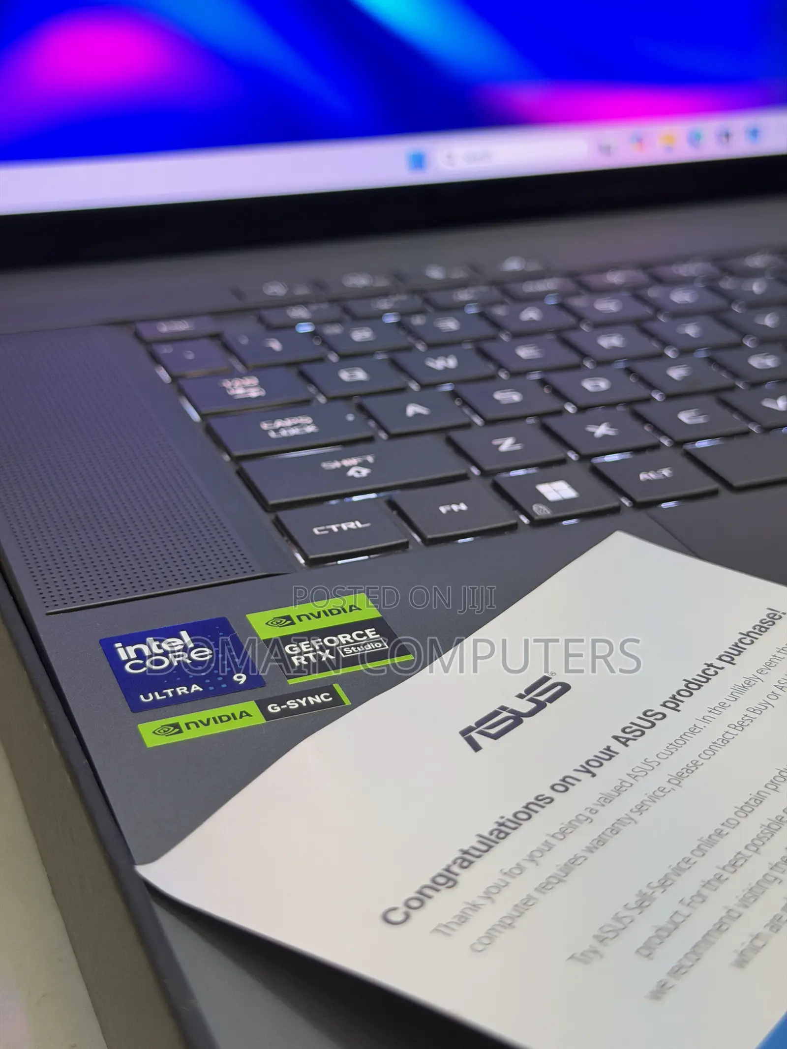 New Laptop Asus ROG Zephyrus G16 16GB Intel Core Ultra 9 SSD 1T