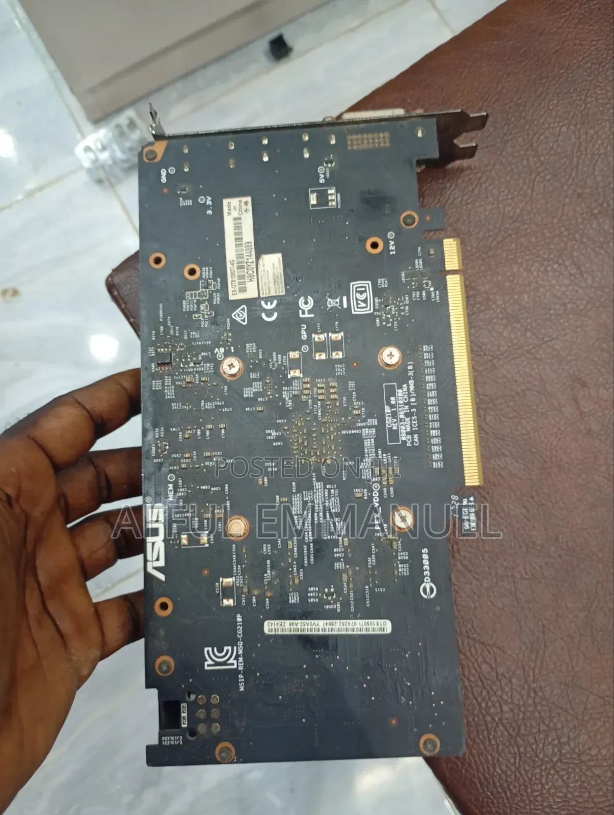 GTX 1050 Ti 4gb