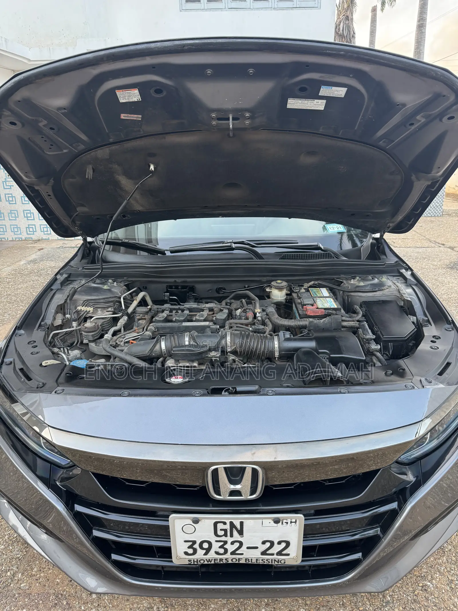 Honda Accord Sport 2018 Gray